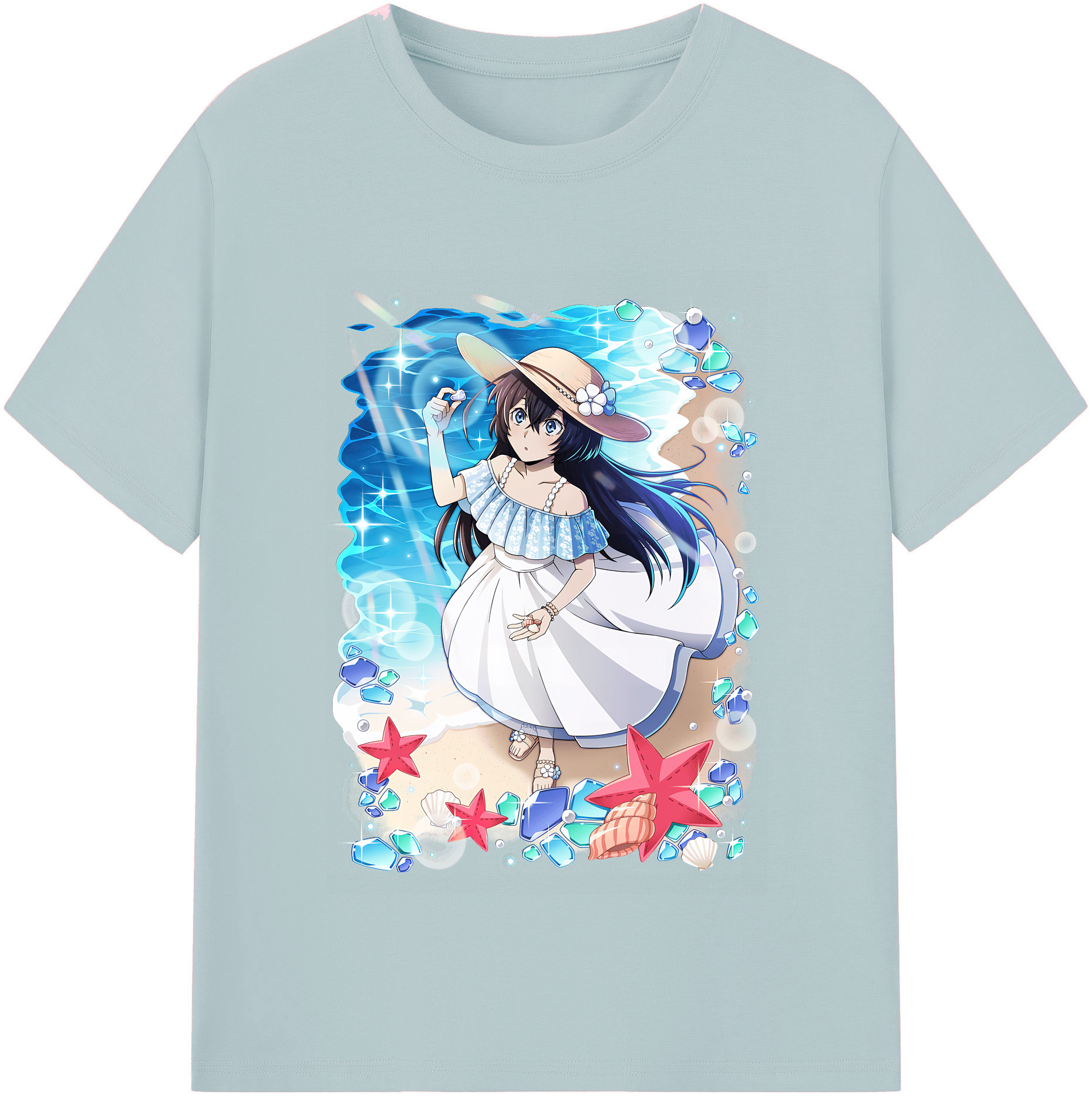 （画像用） 文豪ストレイドッグス Bungo Stray Dogs 綿100％半袖Tシャツ（フロントプリント）